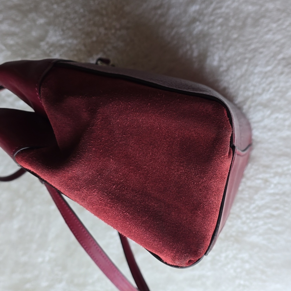 Coach Brooke Leather and Suede  Womens Bag - Picture 6 of 17